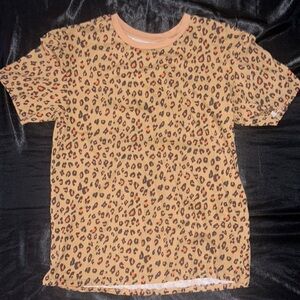 PacSun, Small Short Sleeved Men’s Leopard Print Shirt